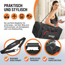 Monzana - Sports Bag & Travel Bag with Shoe Compartment, Waterproof, 90L