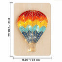 Cutefiy - DIY String Art Kit with LED Light, Complete Accessories & Frame