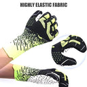 Olyspm - Children's & Men's Goalkeeper Gloves with 3mm Latex Palm, Breathable & Flexible Size 8