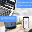 Shznjxd Usb Flash Drive 512Gb - 3 In 1 For Phone, Pc & Backup