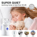 Pgg-Bro - Portable Nebulizer for Kids, Handheld Mesh Inhaler, Cool Mist Steam