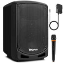 Pyle Bluetooth Karaoke PA Speaker with Wireless Mic and Battery
