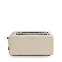 CREATE Retro XL Toaster with 6 power levels, crumb tray, and 1500W power