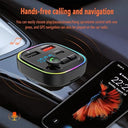 AMZ - Bluetooth Car Adapter with FM Transmitter, PD 20W & QC 3.0 Fast Charging