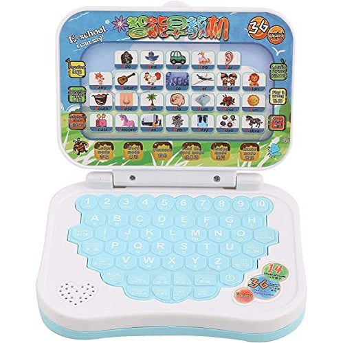 Aexoniz Toys - Educational Learning Laptop Toy for Kids with Sound, Alphabets, Numbers, Spelling, Animal Voices