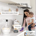 Ghome Smart Wifi Plug - Works With Alexa & Google Home - Space-saving Design