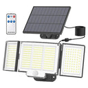 Sigrill Solar Spotlight with Motion Sensor - 348 LEDs, IP67 Waterproof