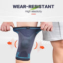 Trekzor - Knee Compression Sleeve for Pain Relief, Meniscus Support, Adjustable Fit