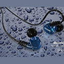 Moxking - USB C Sports Earbuds with Noise Isolation, Waterproof, Enhanced Bass