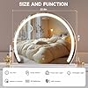 Hasipu Vanity Mirror with Lights - Large