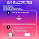 ILC - Colour Changing LED Bulb E27 RGBW, App Controlled, Music Sync, Dimmable