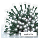 Emos - 4m LED Light Chain Cold White, IP44, 40 LEDs, Timer Function