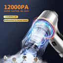 Szuk - Portable Mini Car Vacuum, 120W Power, Cordless, 12000PA Suction