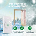 Hgfsgggreehy - Wireless Door Bell with 1000ft Range, 52 Melodies & LED Flash