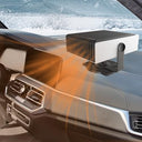 Shop the Machswon Portable Car Heater 2 in 1, featuring fast heating, cooling, and windshield defrosting. Ideal for winter driving. Keywords: portable car heater, fast heating, windshield defrosting