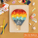 Cutefiy - DIY String Art Kit with LED Light, Complete Accessories & Frame