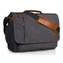 Shop the Estarer Grey Laptop Bag, designed for 15-15.6 inch laptops. Water-resistant, durable, and stylish messenger bag perfect for work and travel. Keywords: laptop bag, water-resistant, messenger style