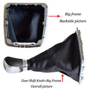 Eleonore Silver Black Gear Shift Knob 5 Gear 6 Speed Manual - For Ford Focus, C-Max, Galaxy - Dust Resistant