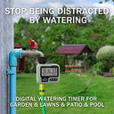 Kazeila - Programmable Water Timer with Rain Delay, Automatic & Manual Modes