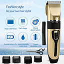 Hsha - Cordless Electric Hair Trimmer Set for Easy Home Hair Cutting, Durable & Comfortable