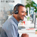 Logitech - H390 Wired USB Headset with Noise Cancelling Microphone for PC