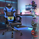 ALFORDSON Ergonomic Massage Gaming Chair with Footrest