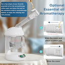 GlowMist - Easy To Clean Nano Ionic Facial Steamer With Aromatherapy Diffuser