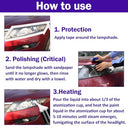 Spinne Lucas - 300G Headlight Preparation Kit with Repair Fluid & Polishing Tools