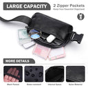 ZPN - Mini Fanny Pack, Waterproof Waist Pack, Adjustable Strap, Unisex Design