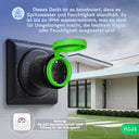 Nous - Zigbee IP44 Smart Outdoor Socket with Consumption Measurement, Alexa Compatible