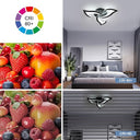 Dorlink - 36W LED Ceiling Light, 3240LM, Modern Design, 3 Lights, 6500K Cool White