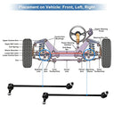 X Autohaux Front Sway Bar Links For Kia Optima & Hyundai Sonata - Stabilizes Driving