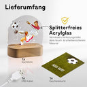 Darlena - Football Player Night Light | LED Bedside Lamp for Boys 0-15 Years