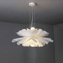 CONERY Modern Dimmable LED Chandelier with white acrylic shade and minimalist design