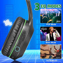 Rydohi - Bluetooth Over Ear Headphones, 68H Playtime, 3 EQ Modes, HiFi Stereo