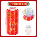 Boxob - 2pcs Fireworks Bubble Machine with Lights, Automatic Bubble Blower for Parties