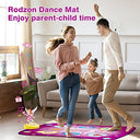 Rodzon - Kids Dance Mat with Built-in LED, Music, and Challenge Modes