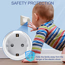 Tishow - 2 Pack UK Travel Adapter with Type G Plug, Compact Design, Universal Compatibility