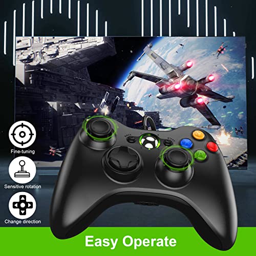 Diswoe - Wired Xbox 360/PC Controller Gamepad with USB Cable