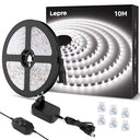 Lepro - 10m Waterproof Dimmable LED Strip Light Warm White for Party Decor