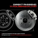 Frankberg Brake Caliper Rear Right - Compatible With 3 Series & 1 Series