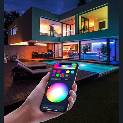 Lepro - GU10 Smart LED Bulb, Colour Changing, WiFi & Bluetooth, Pack of 4