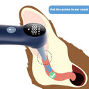 Pet - Fast-Reading Infrared Thermometer for Dogs & Cats, 20 Swabs Included