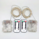Dreamworth - 2 Set 5M 50 LEDs Battery Operated Fairy Lights with Remote Control