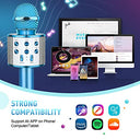 GeschenPark - Wireless Microphone for Kids, High Sound Quality, Fun Karaoke Toy