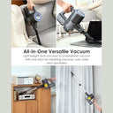 Verslife - S7 Plus Cordless Vacuum & Mop Combo, Lightweight, Deep Cleans, Green LED