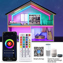 Luxonic - 30m Alexa LED Strip Lights, WiFi RGB, Remote Control, Music Sync