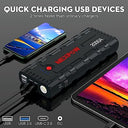 Nexpow - 2000A Peak Car Jump Starter Power Bank with USB Quick Charge 3.0