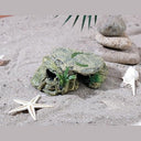 IBWell - Leopard Gecko Hide with Humid Basking Rock, Resin Turtle Cave