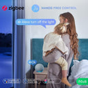 Nous - ZigBee Smart Plug with Power Meter, Timer, Surge Protection, Alexa Compatible